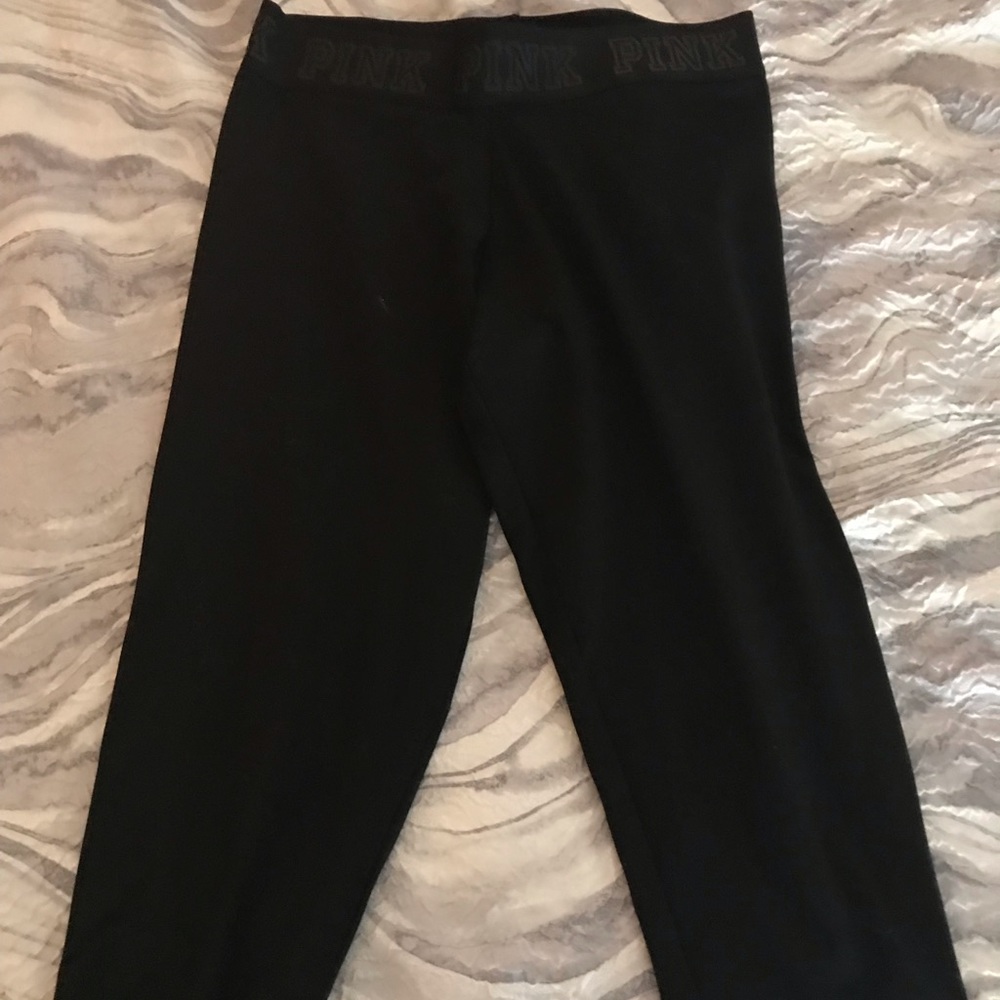 Pink Victoria secret leggings medium